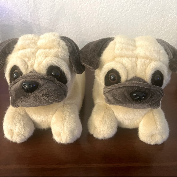 Everberry Shoes - Adult Pug Slippers